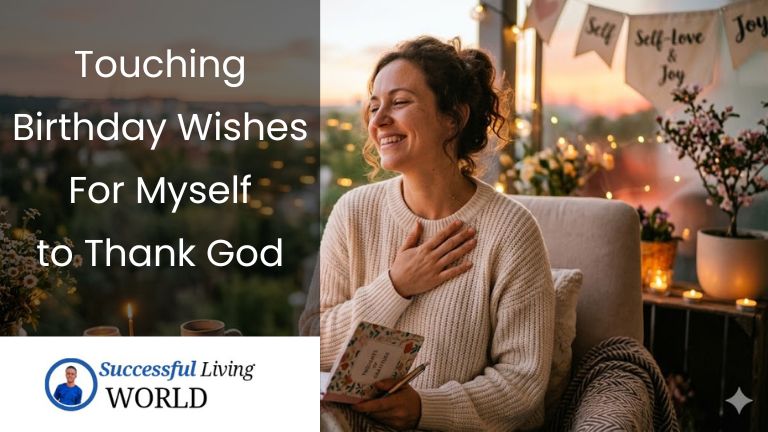 Heart touching birthday wishes for myself, birthday message to myself to thank God, birthday wishes for myself